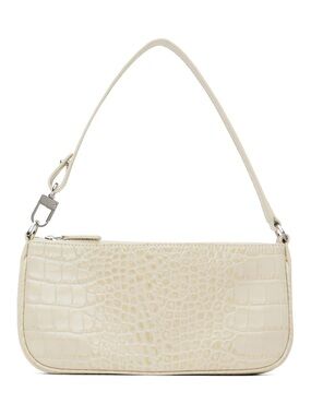 BY FAR Cream Rachel Bag